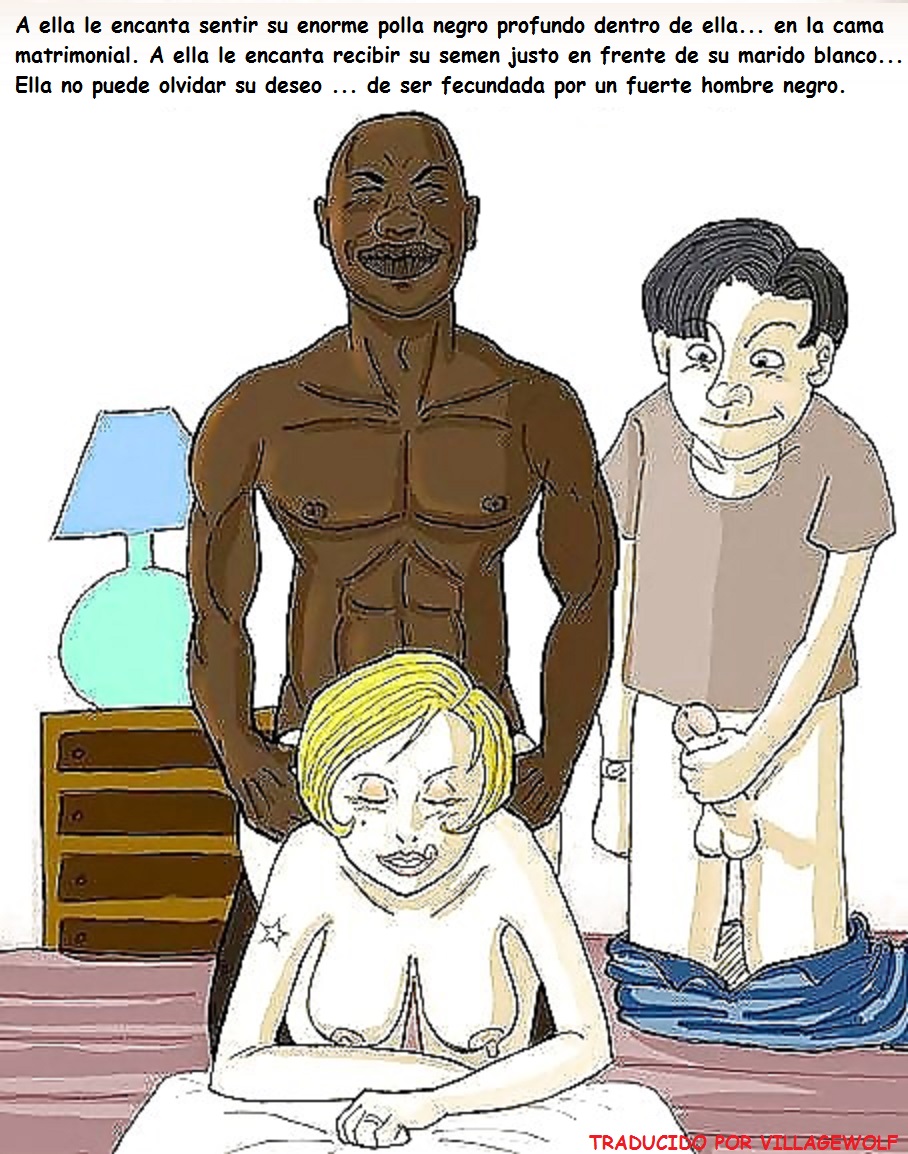 Interracial cuckold cartoons
