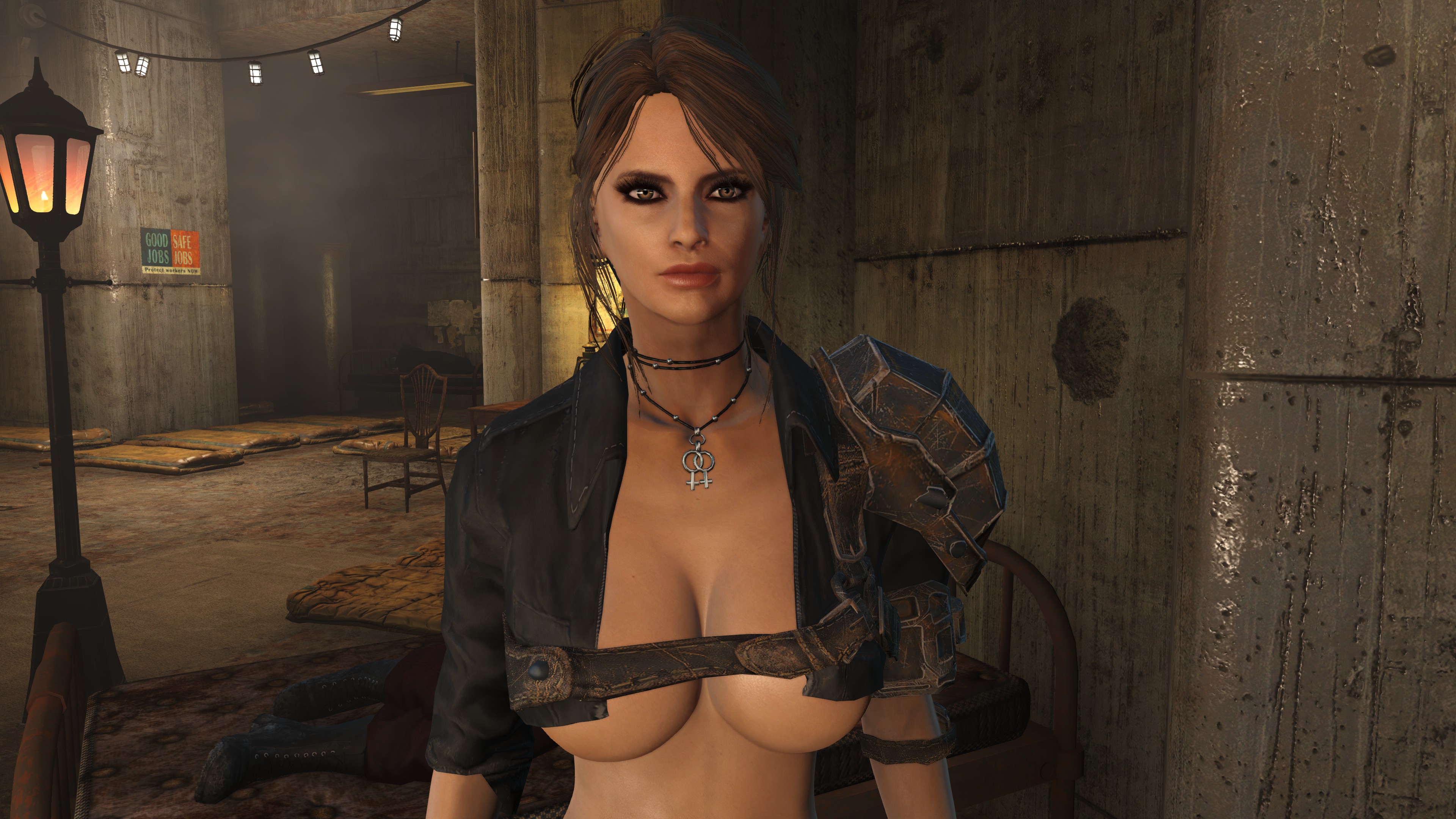 Fallout 4 текстуры женского лица фото 115