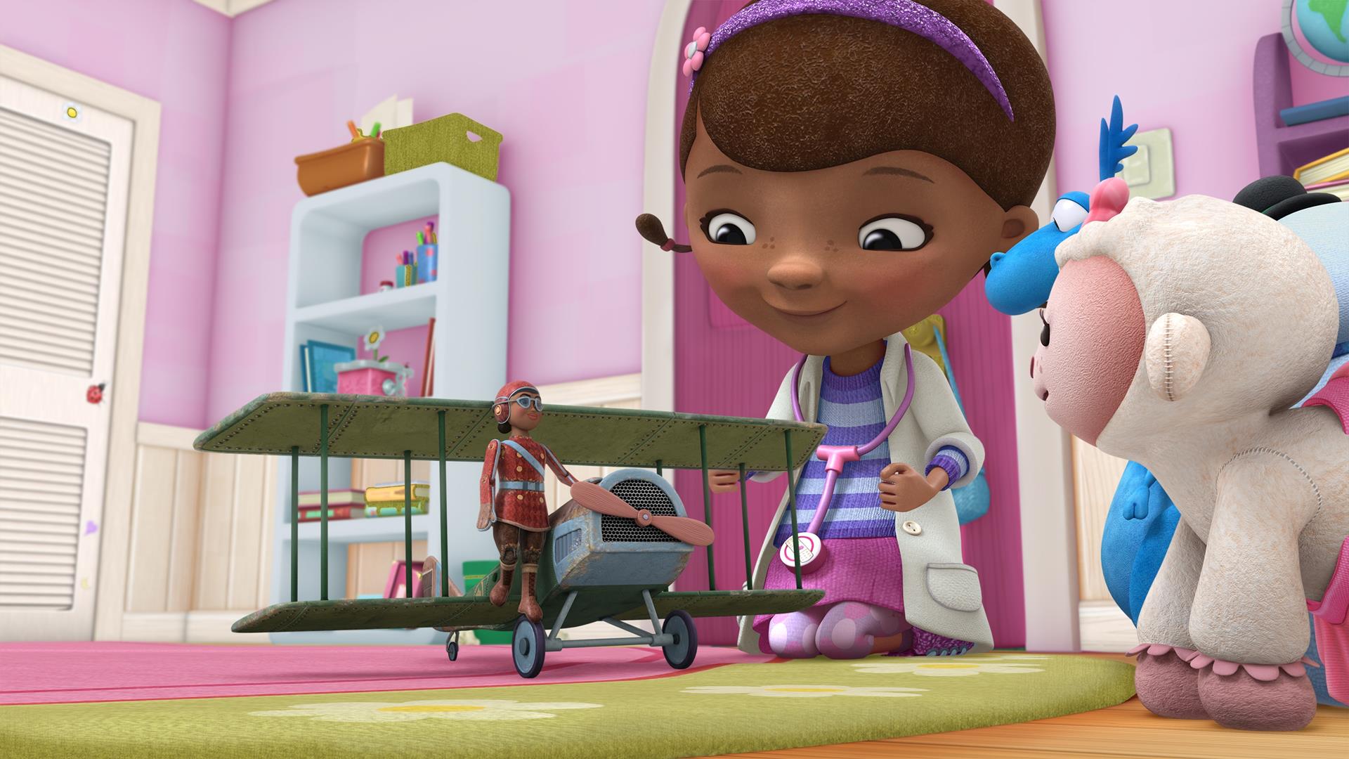 Get awesome Doc Mcstuffins HD images in each new Chrome tab! 