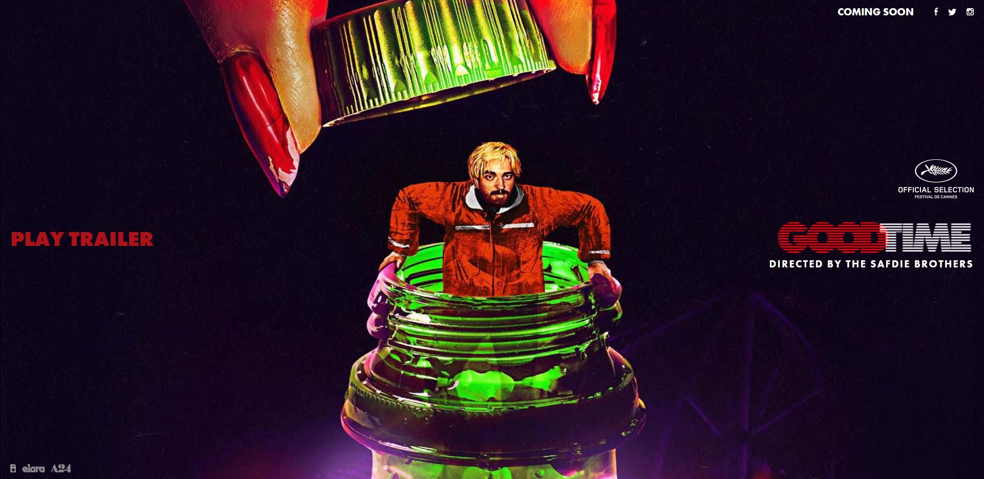 Ann good time. Хорошее время Постер. Good time poster. ГУДТАЙМ фильм. Safdie good time posters.