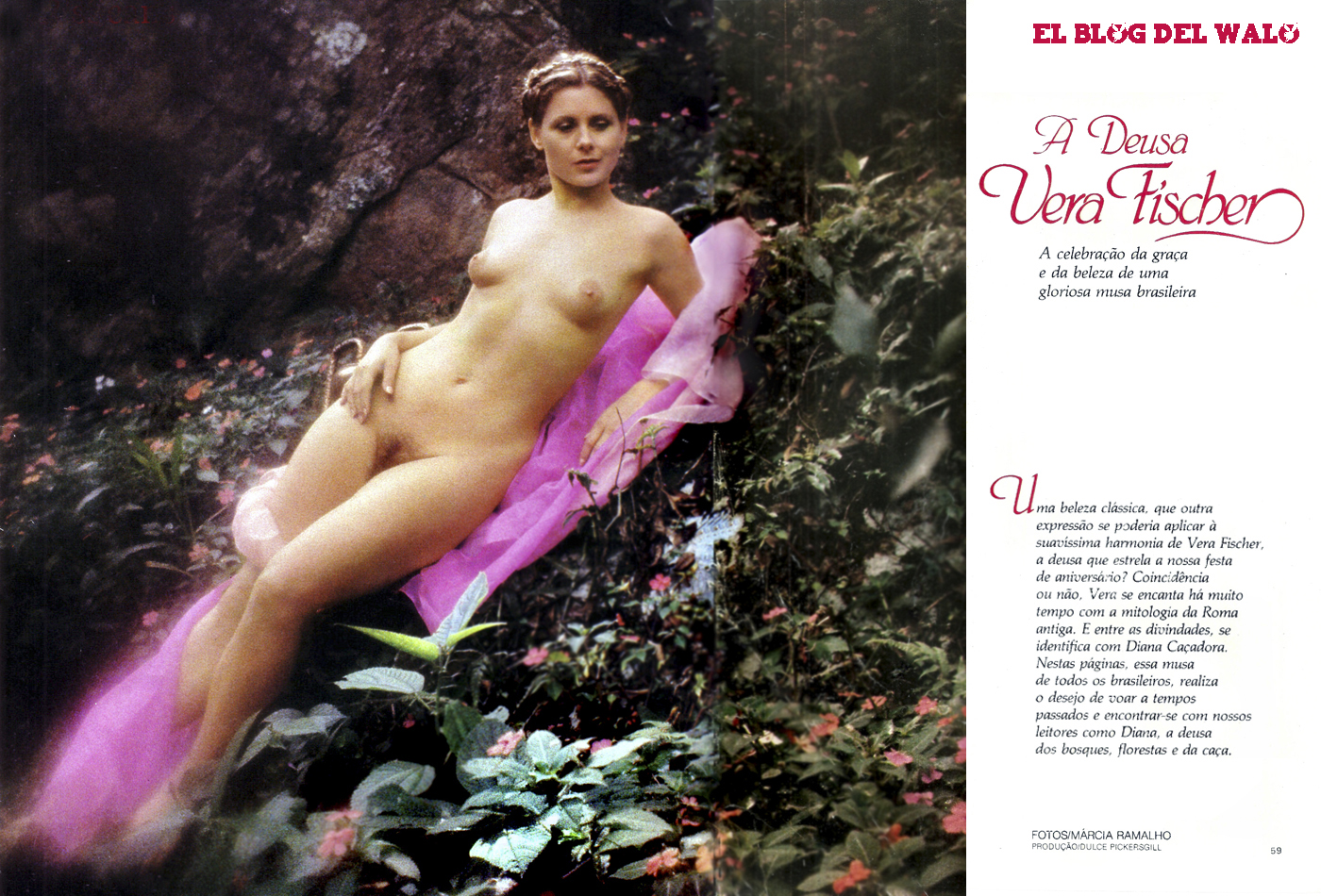 Playboy Brazil - August 1982 (Vera Fischer) .